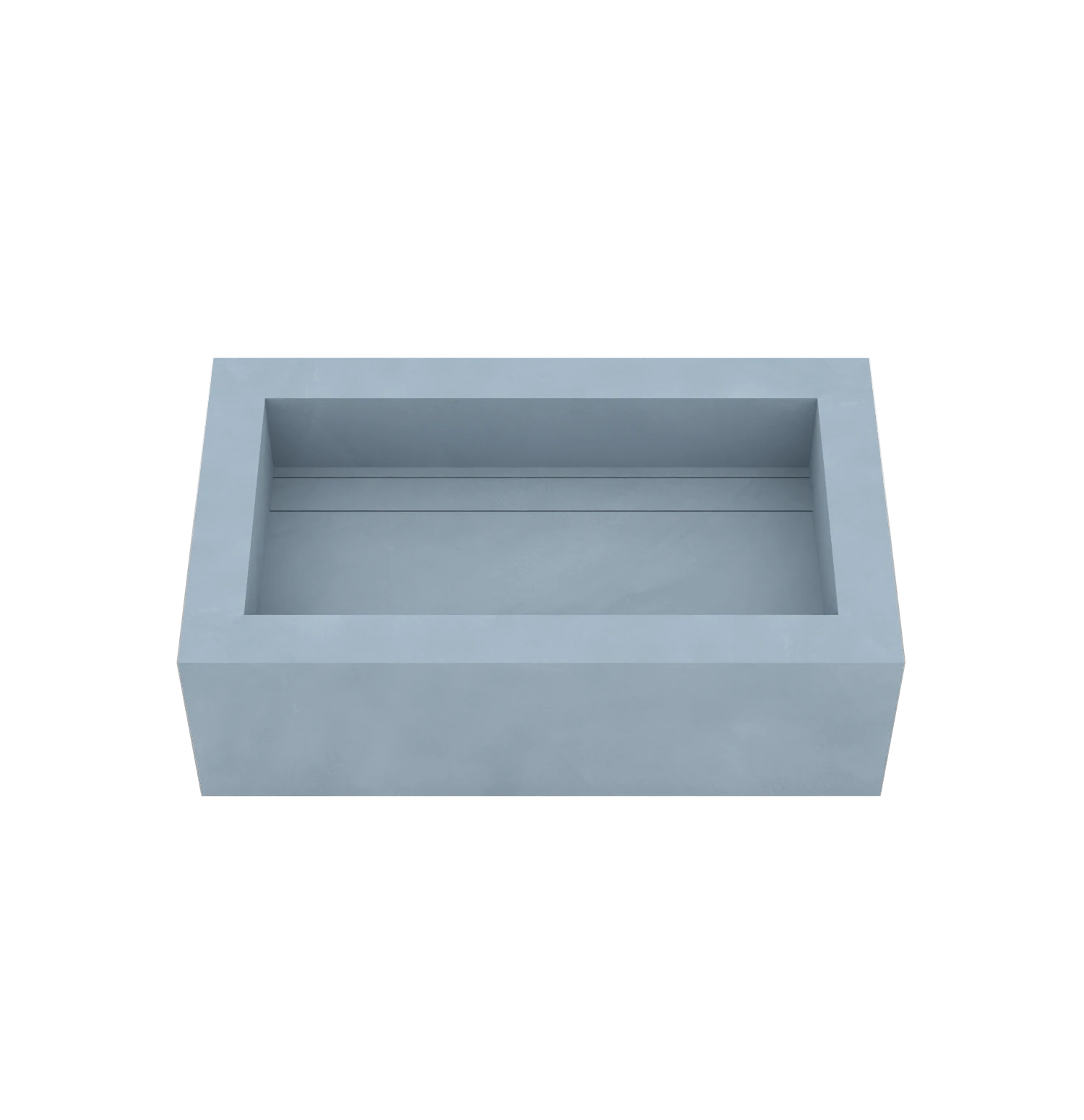 Xeraloox Eterna 70 luxe keramische wastafel op maat gemaakt in Azzuro resinlook - afbeelding 2