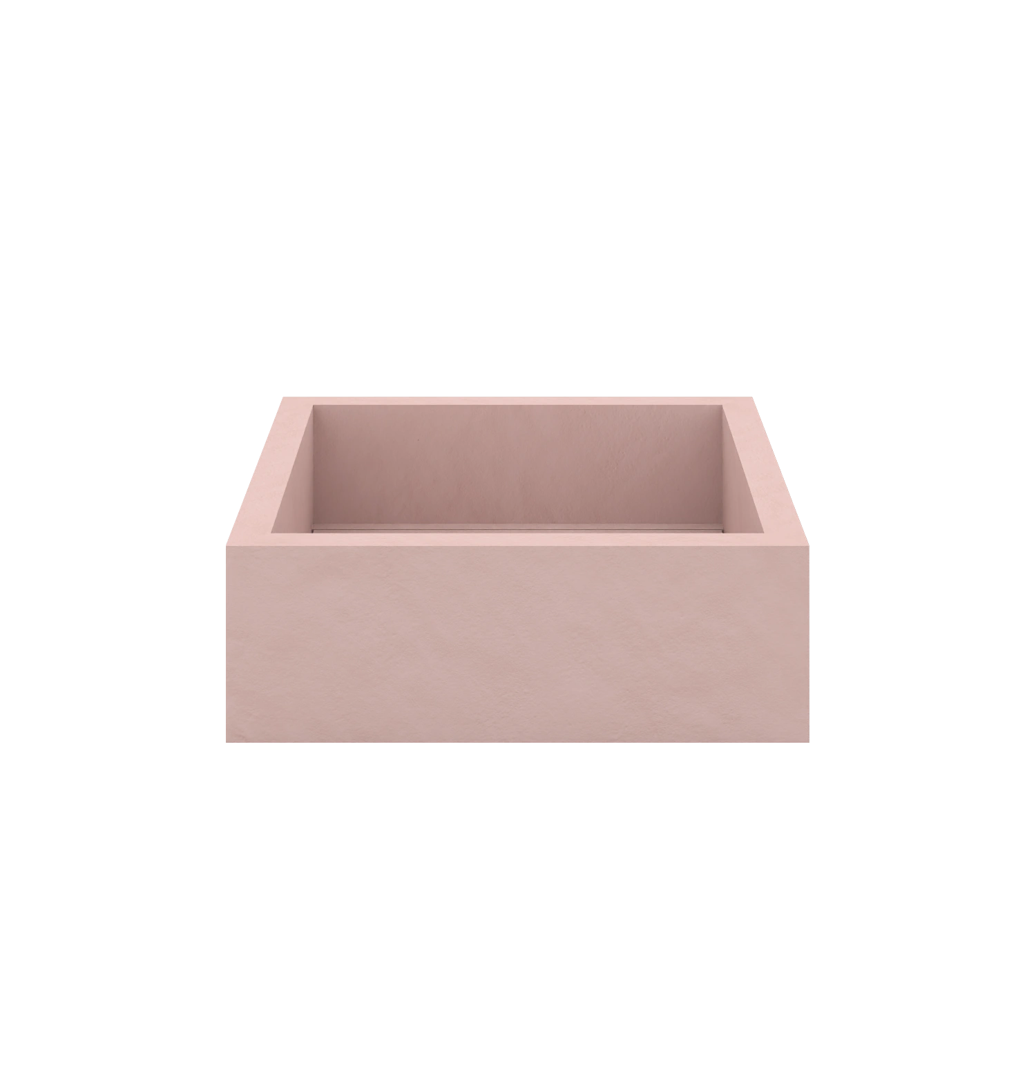 Xeraloox Aria 40 luxe keramische wastafel op maat gemaakt in Rosa resinlook - afbeelding 1