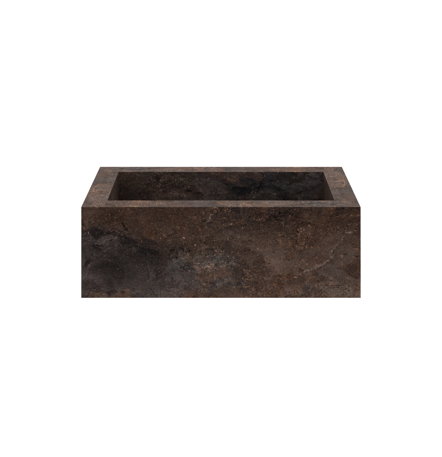 Xeraloox Eterna 70 luxe keramische wastafel op maat gemaakt in Toscano natuursteenlook - afbeelding 1