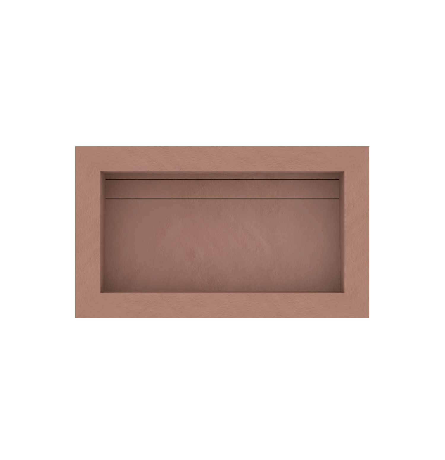 Xeraloox Eterna 70 luxe keramische wastafel op maat gemaakt in Cotto resinlook - afbeelding 4