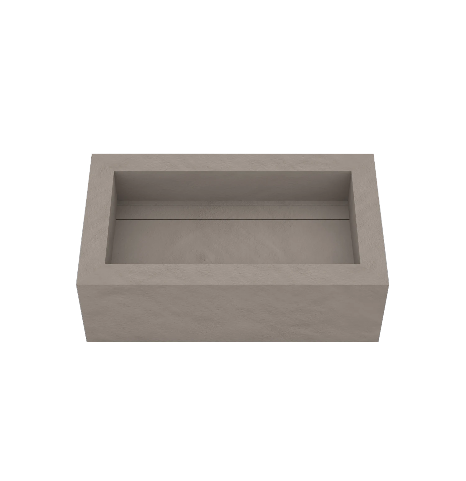 Xeraloox Eterna 70 luxe keramische wastafel op maat gemaakt in Fango resinlook - afbeelding 2