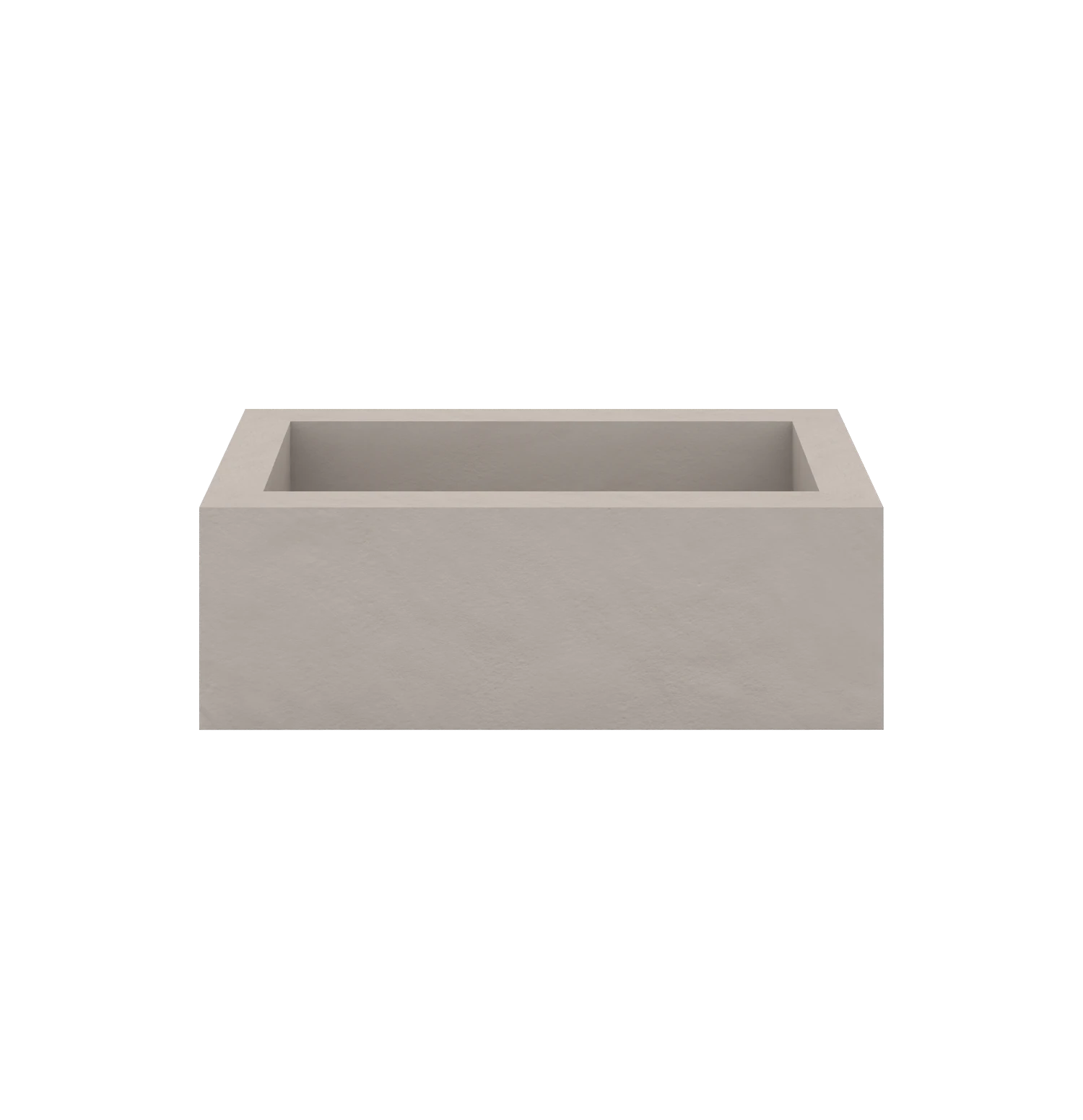 Xeraloox Eterna 70 luxe keramische wastafel op maat gemaakt in Lino resinlook - afbeelding 1