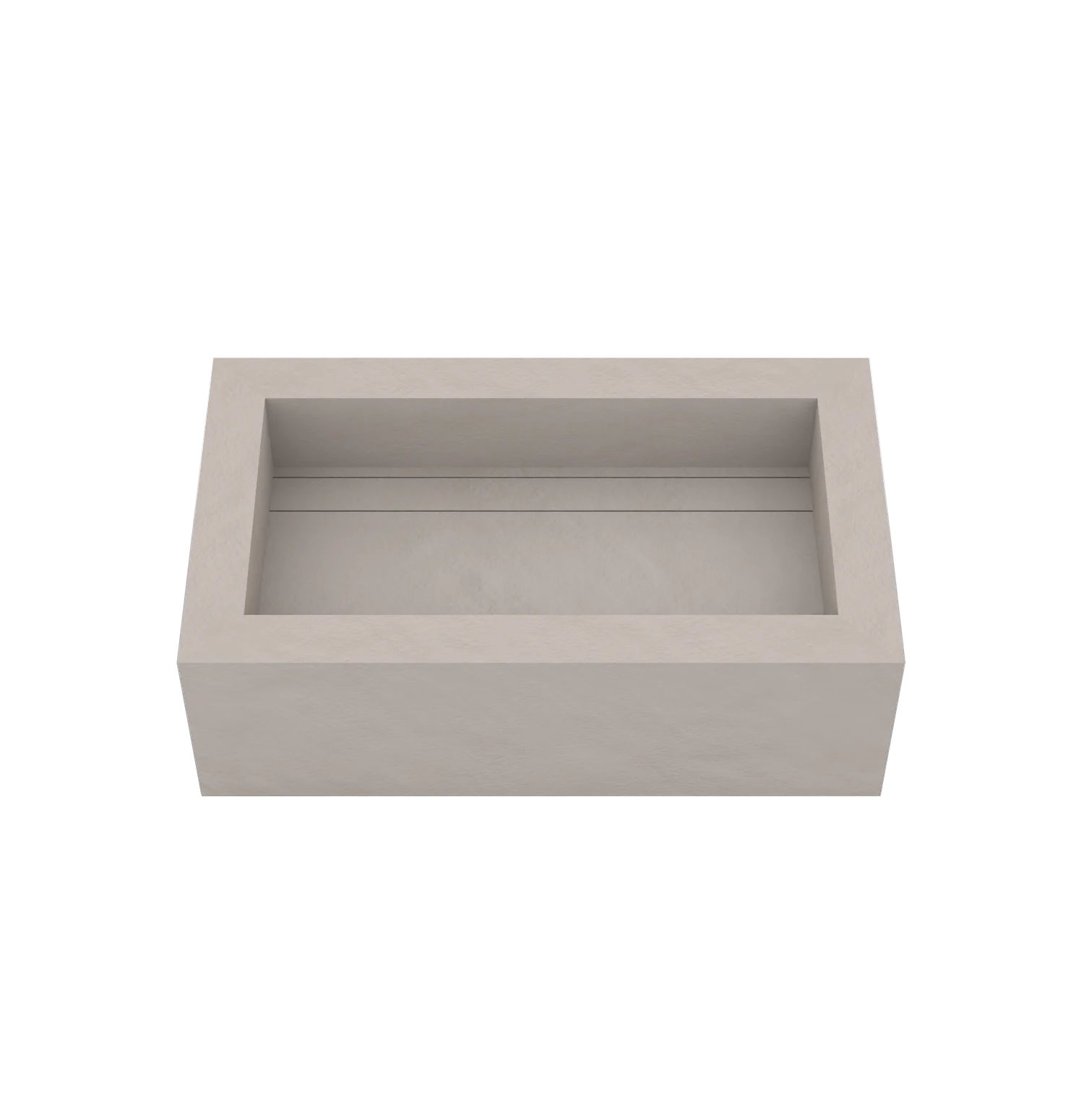 Xeraloox Eterna 70 luxe keramische wastafel op maat gemaakt in Lino resinlook - afbeelding 2