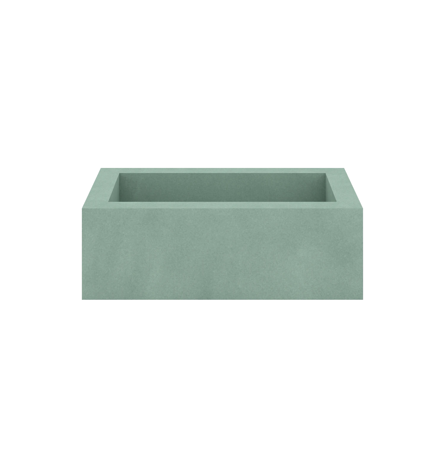 Xeraloox Eterna 70 luxe keramische wastafel op maat gemaakt in Giada resinlook - afbeelding 2