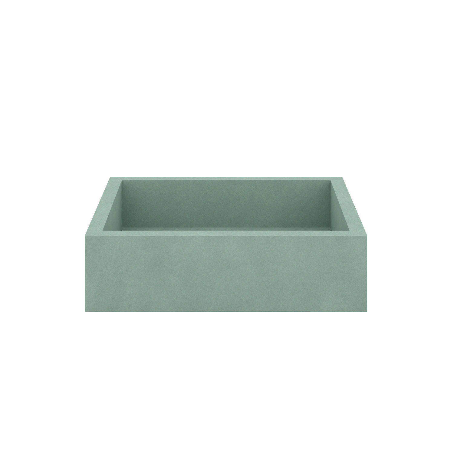 Xeraloox Aria 50 luxe keramische wastafel op maat gemaakt in Giada resinlook - afbeelding 1