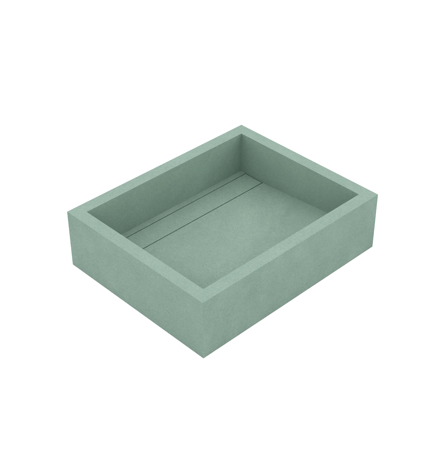 Xeraloox Aria 50 luxe keramische wastafel op maat gemaakt in Giada resinlook - afbeelding 4