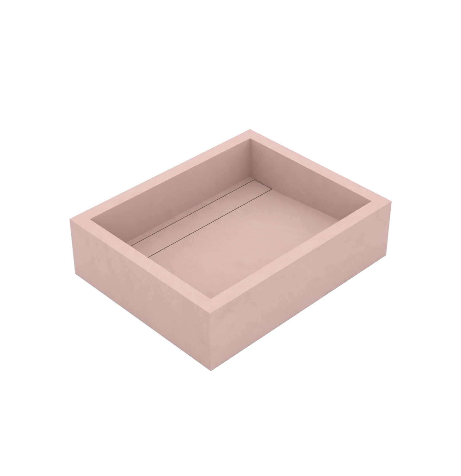 Xeraloox Aria 50 luxe keramische wastafel op maat gemaakt in Rosa resinlook - afbeelding 3