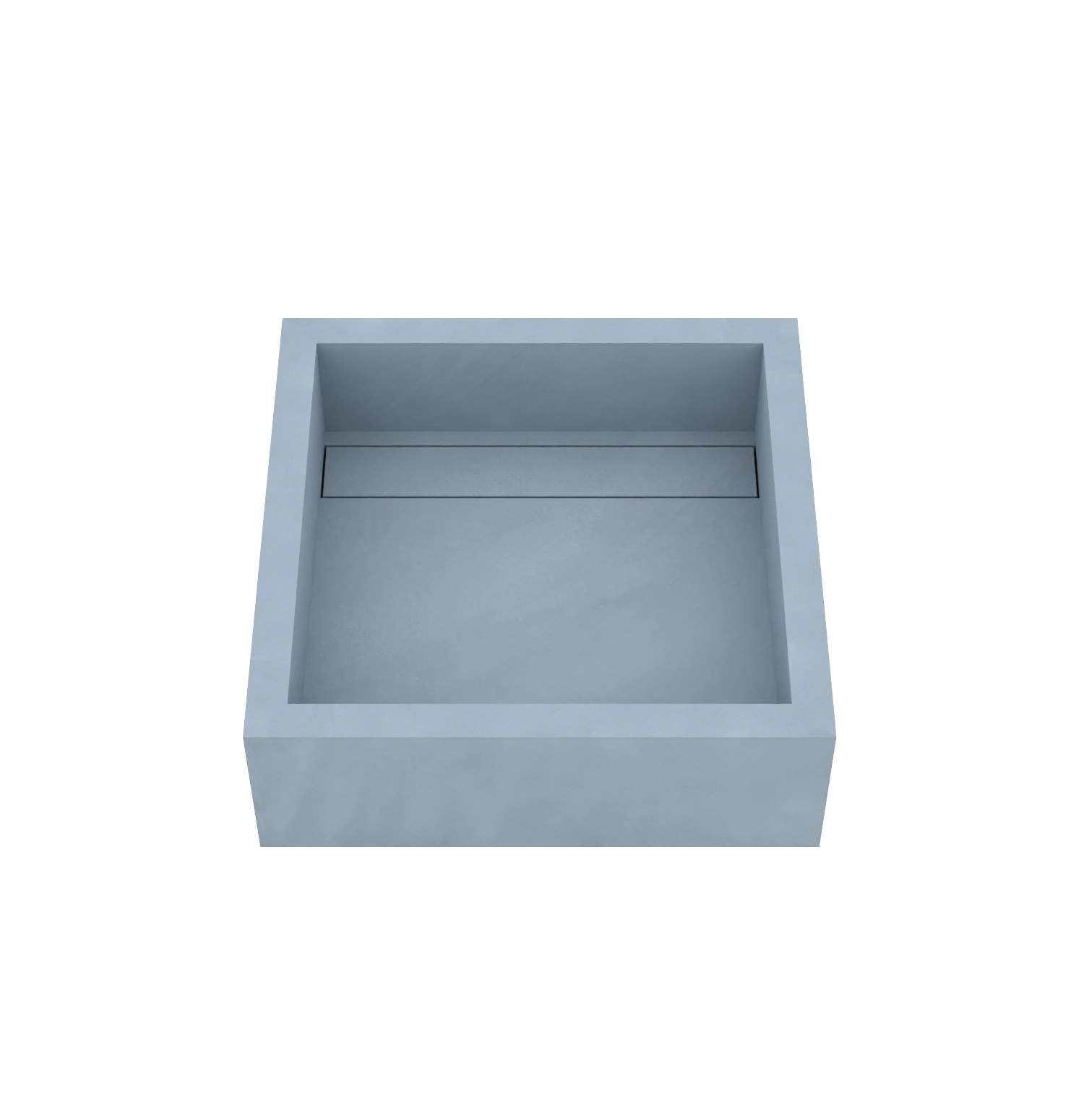 Xeraloox Aria 40 luxe keramische wastafel op maat gemaakt in Azzuro resinlook - afbeelding 2