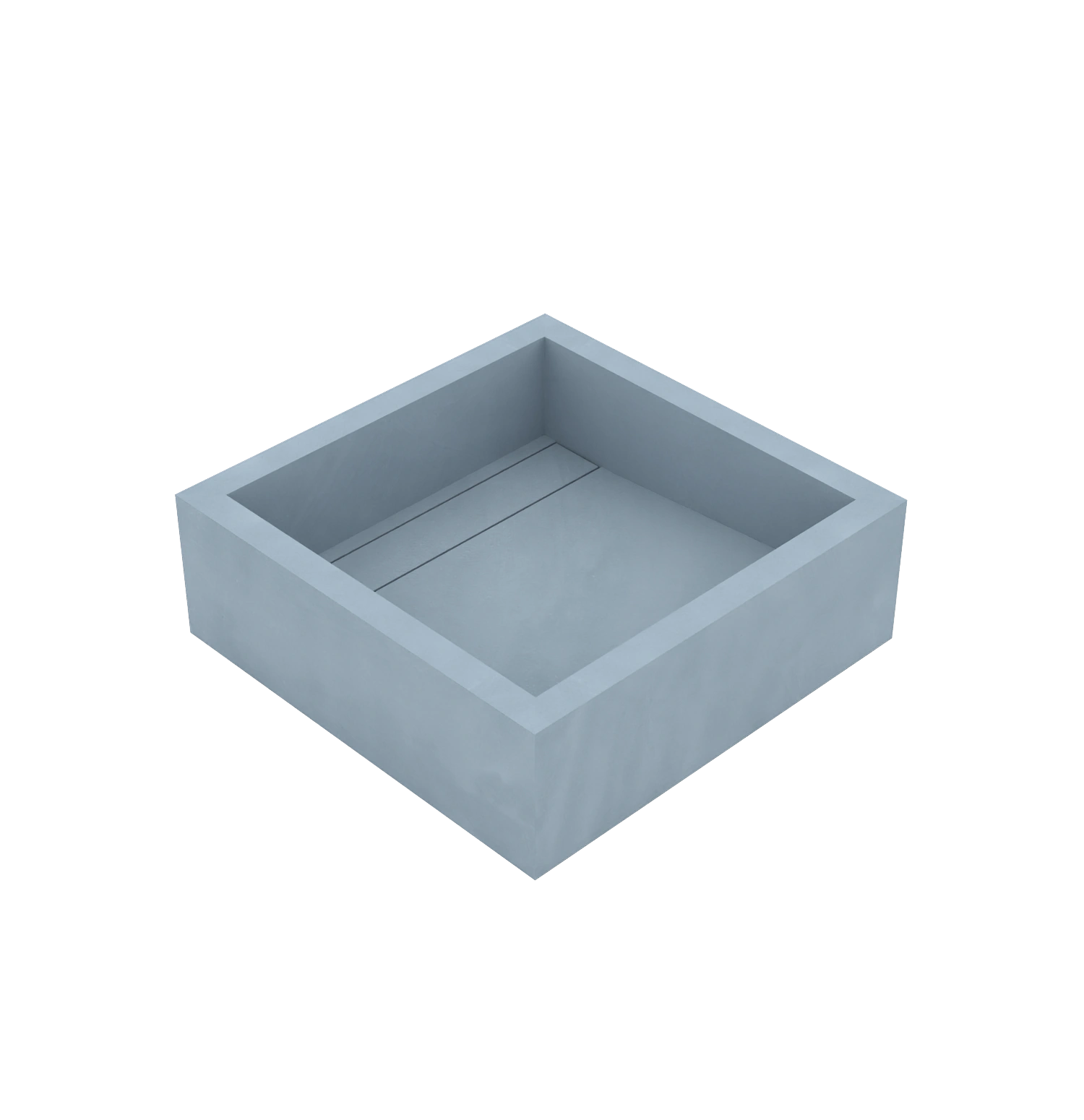 Xeraloox Aria 40 luxe keramische wastafel op maat gemaakt in Azzuro resinlook - afbeelding 4