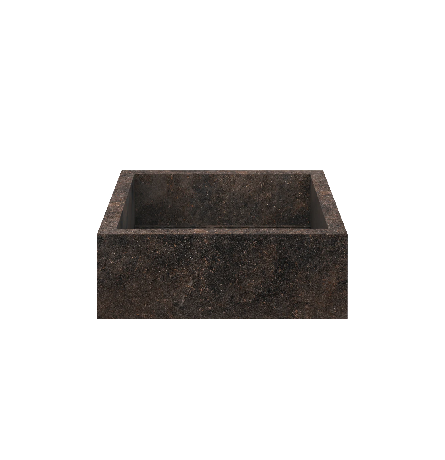 Xeraloox Aria 40 luxe keramische wastafel op maat gemaakt in Toscano natuursteenlook - afbeelding 1