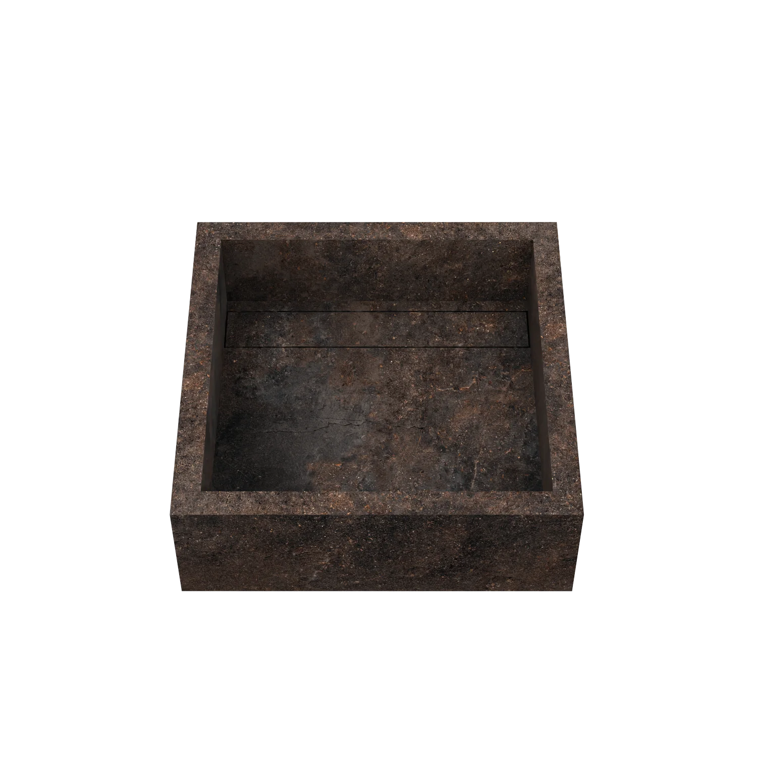 Xeraloox Aria 40 luxe keramische wastafel op maat gemaakt in Toscano natuursteenlook - afbeelding 2