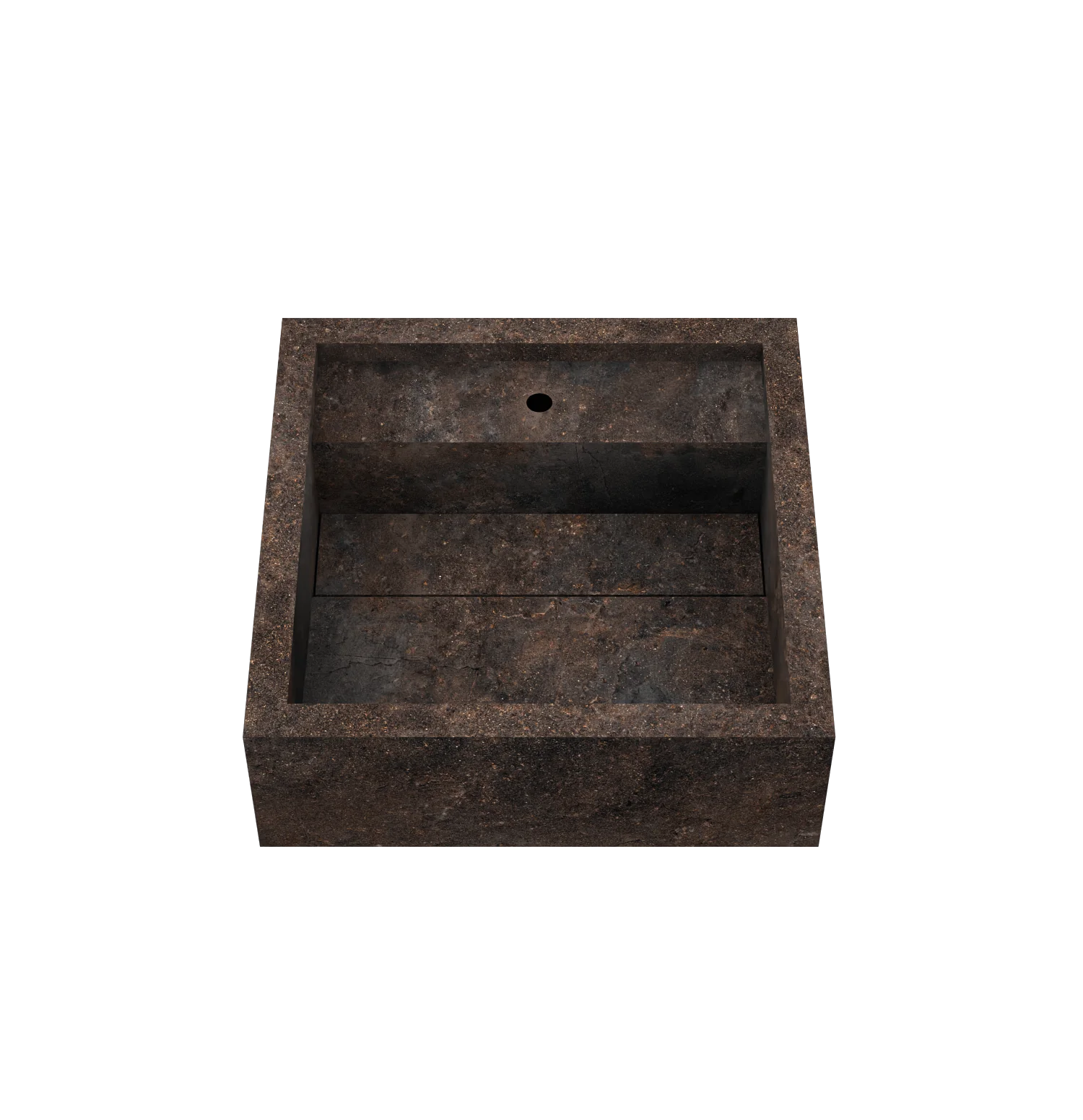 Xeraloox Aria 40 luxe keramische wastafel op maat gemaakt in Toscano natuursteenlook - afbeelding 3