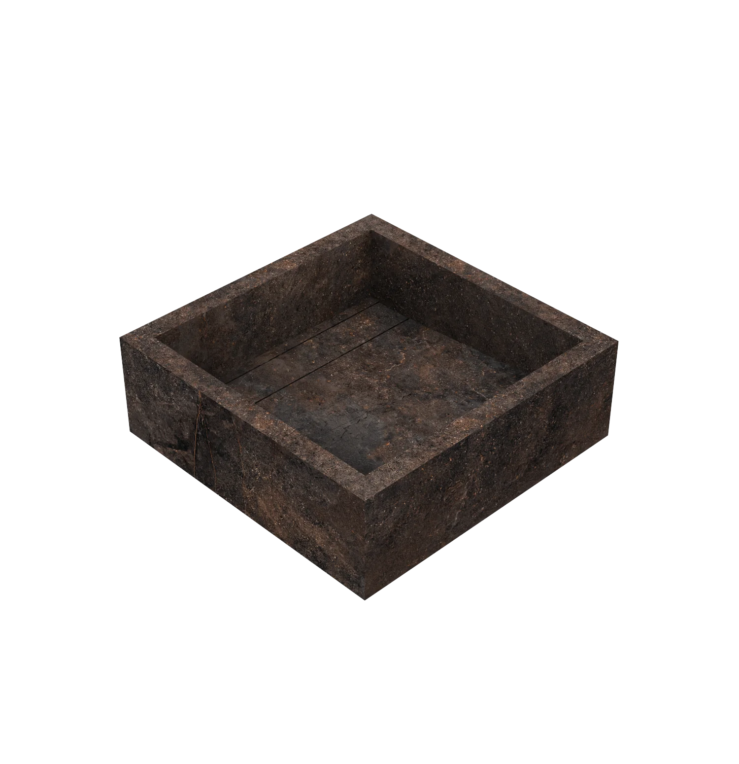 Xeraloox Aria 40 luxe keramische wastafel op maat gemaakt in Toscano natuursteenlook - afbeelding 4