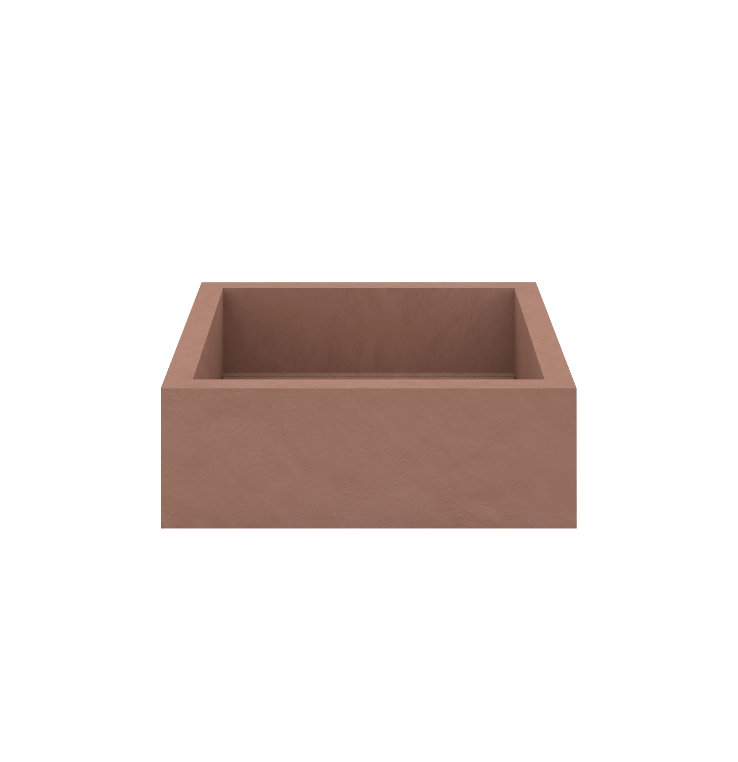 Xeraloox Aria 40 luxe keramische wastafel op maat gemaakt in Cotto resinlook - afbeelding 1