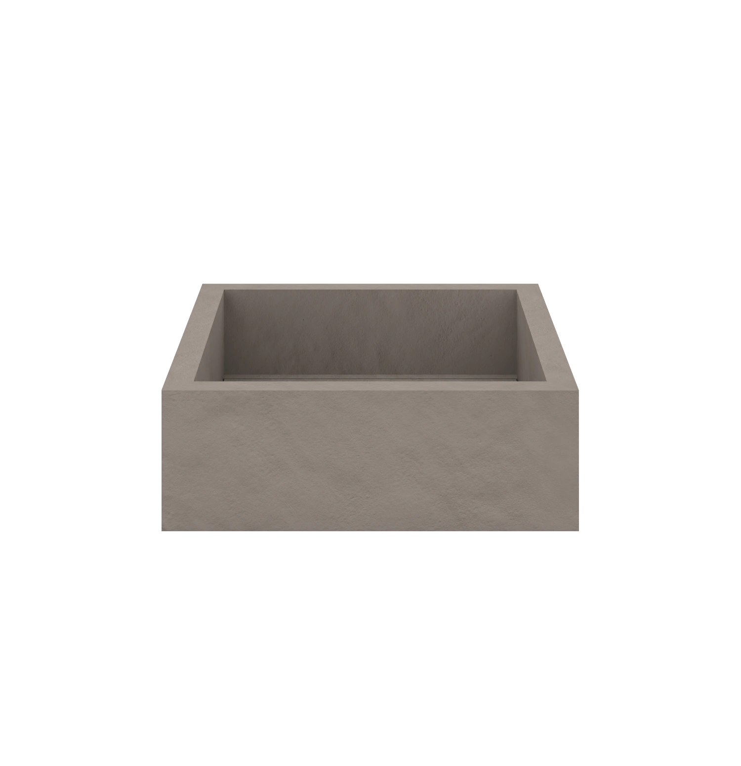 Xeraloox Aria 40 luxe keramische wastafel op maat gemaakt in Fango resinlook - afbeelding 1