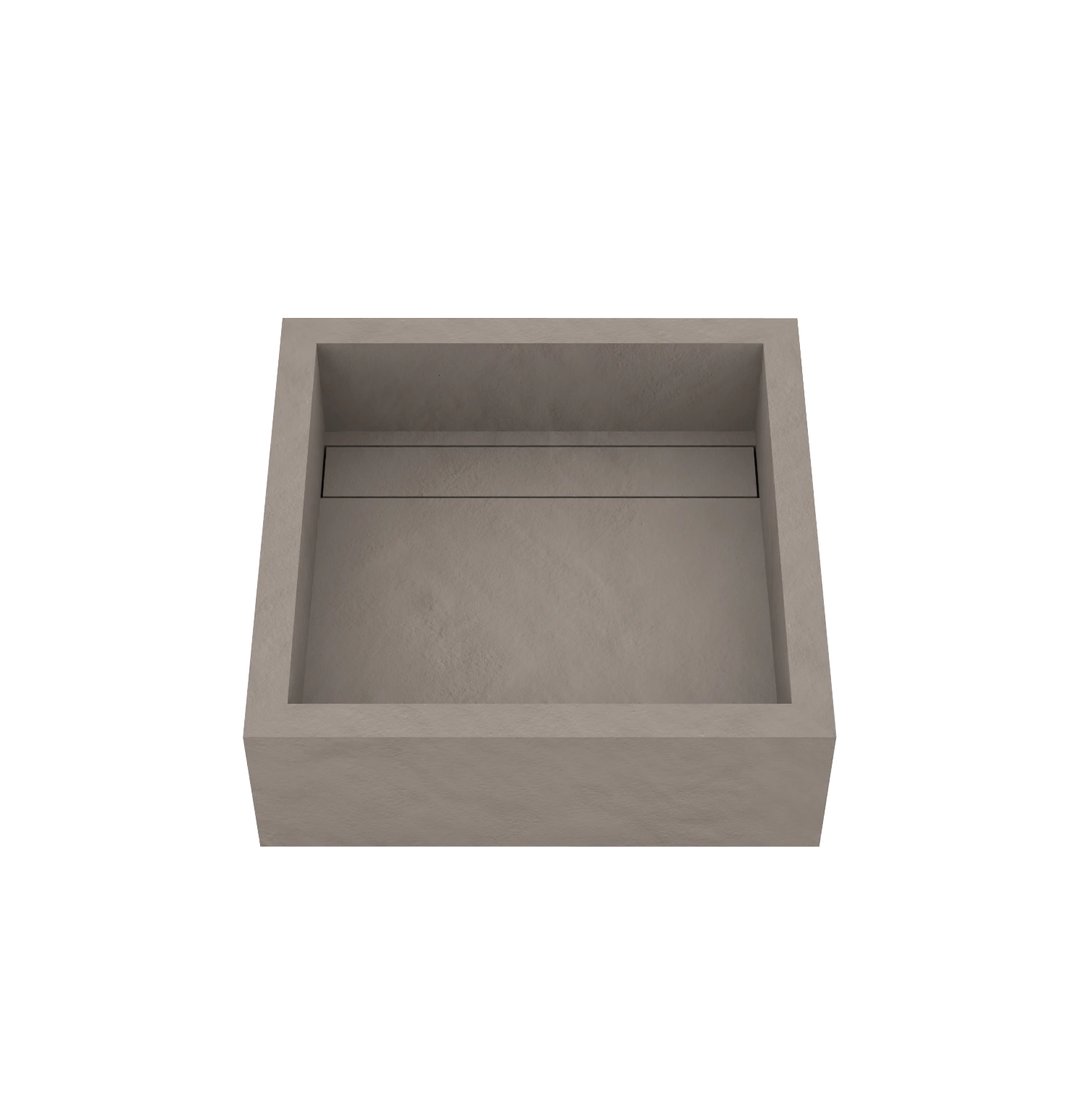 Xeraloox Aria 40 luxe keramische wastafel op maat gemaakt in Fango resinlook - afbeelding 2