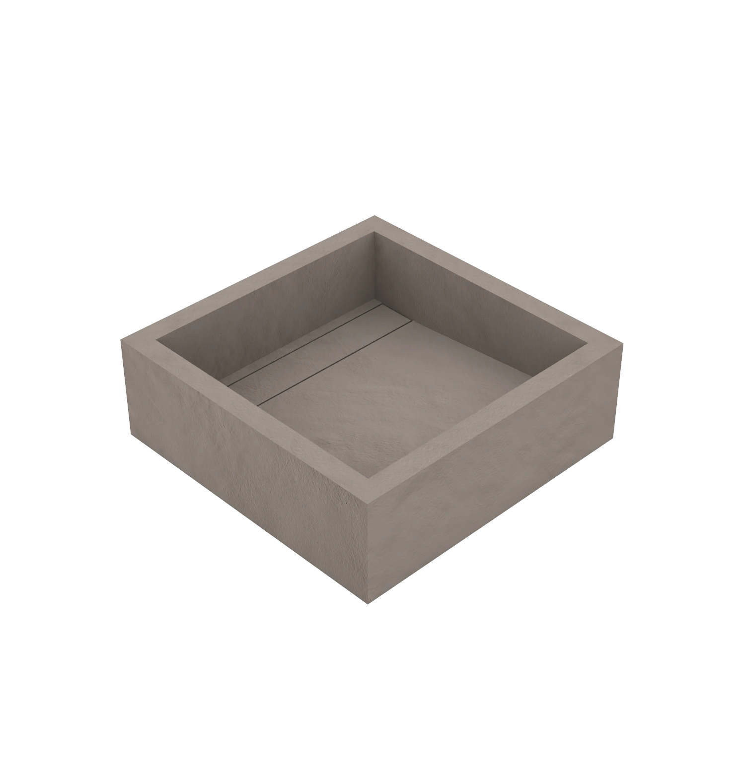 Xeraloox Aria 40 luxe keramische wastafel op maat gemaakt in Fango resinlook - afbeelding 4