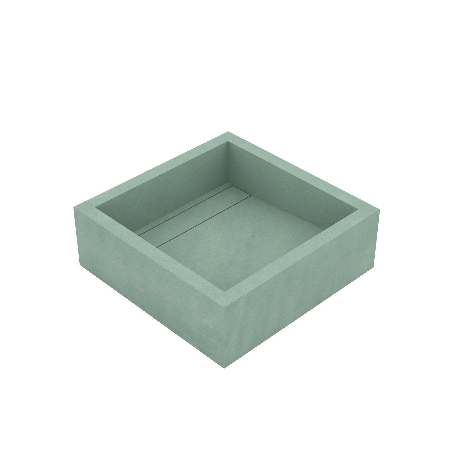 Xeraloox Aria 40 luxe keramische wastafel op maat gemaakt in Giada resinlook - afbeelding 4