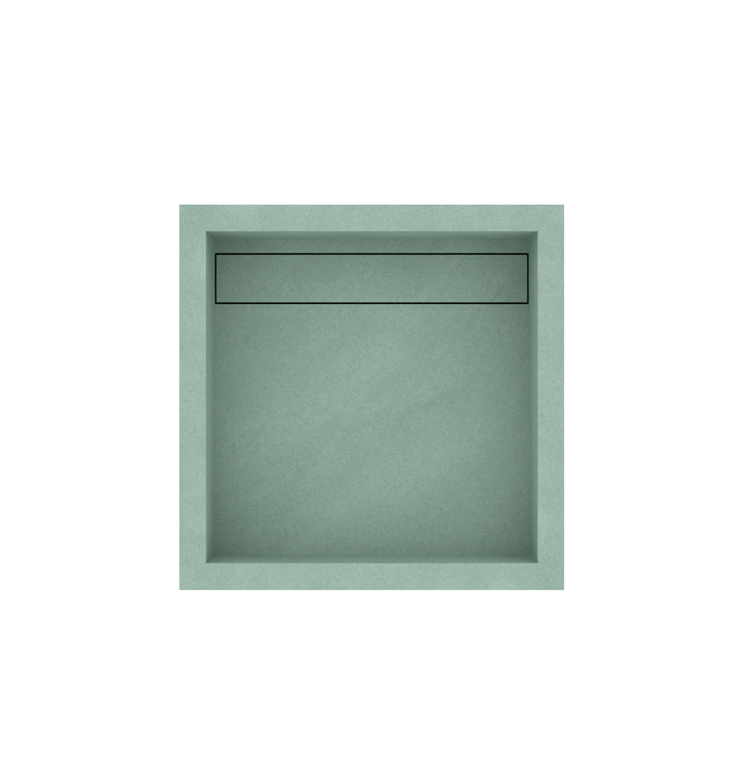 Xeraloox Aria 40 luxe keramische wastafel op maat gemaakt in Giada resinlook - afbeelding 5