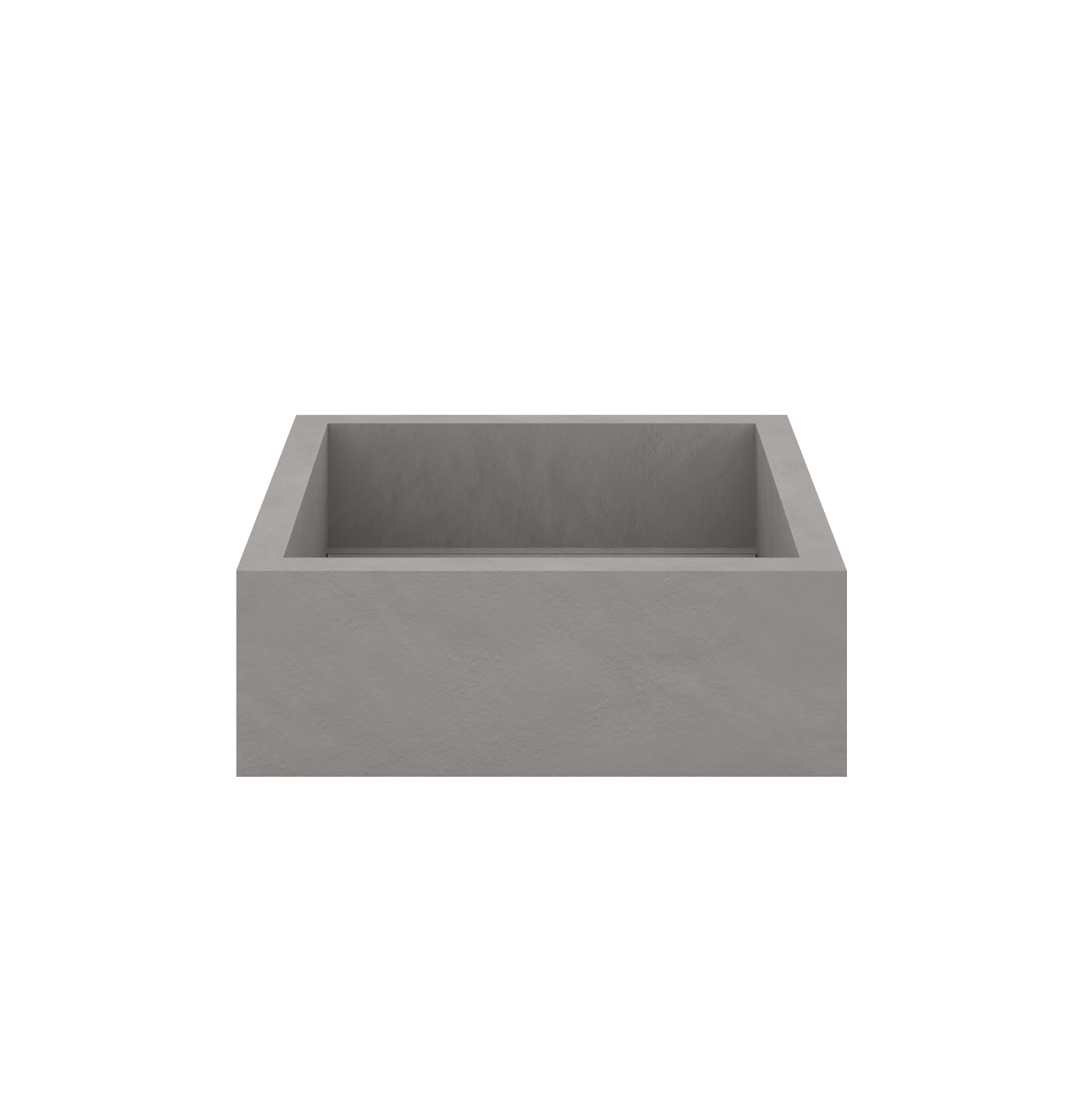 Xeraloox Aria 40 luxe keramische wastafel op maat gemaakt in Grigio resinlook - afbeelding 1