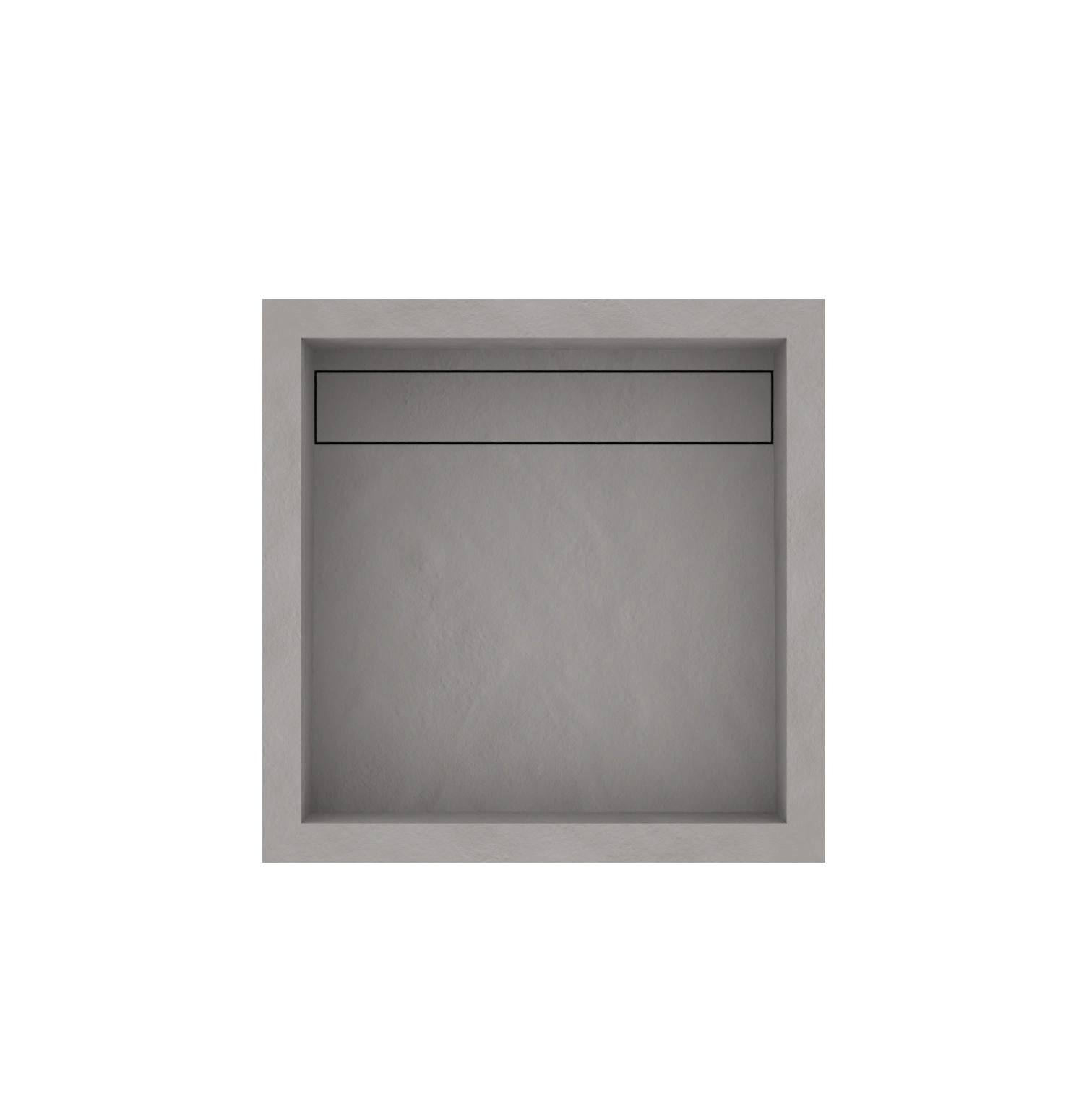 Xeraloox Aria 40 luxe keramische wastafel op maat gemaakt in Grigio resinlook - afbeelding 5